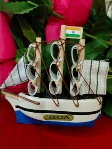 Goa Souvenir Ship Magnet New N Unique
