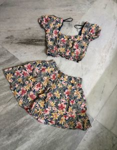 Floral Two-Piece Set
