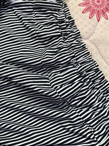 Black And White Stripped Plazzo