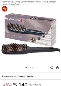 Remington Hair Straightening Brush