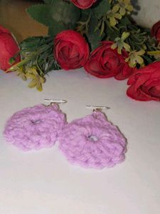 Crochet Drop Earrings