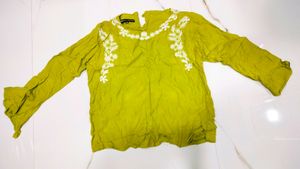Parrot Green ZARA Top