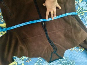 Brown Fleece Jacket for women in xl size