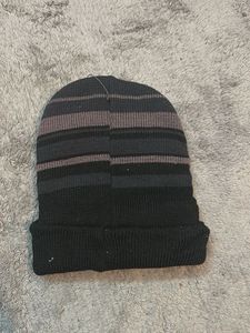 Striped Beanie