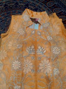 Orange Ghagra Choli