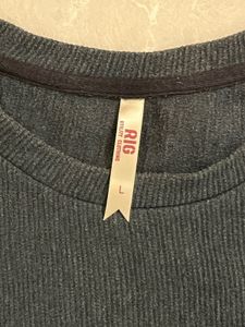 Textured Straight Ribbed Shirt