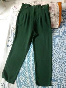 Heavy Dark Green Trouser