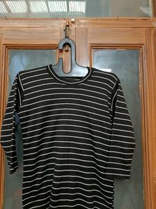 Black Colour Woolen Top