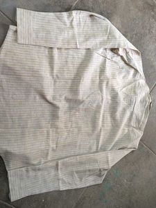 Striped Button-Down Shirt