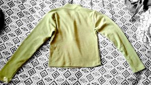Olive Green Mock Neck Top