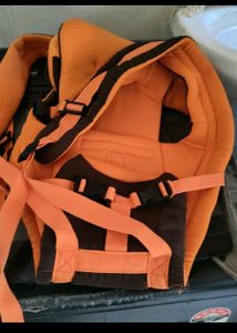 Baby Carrier - Brown and Orange