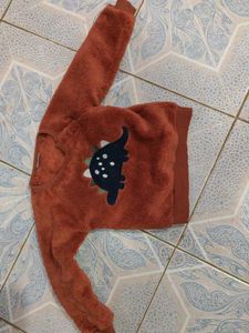 Cozy Dinosaur Kids' Sweater