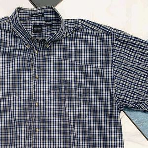Arrow Half Sleeve  Checkshirt Blue Mix