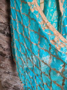 Bridal Wear Suit Set With Heavy Dupatta