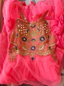 Beautiful High Neck  Gown