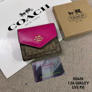 COACH MINI PREMIUM FLAP TYPE WALLET WD BOX