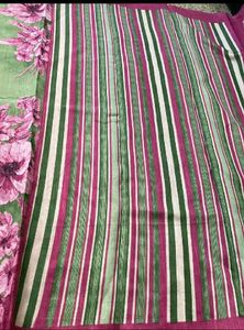 New Floral Saree Without Blouse