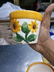 Sunflower Planter Set