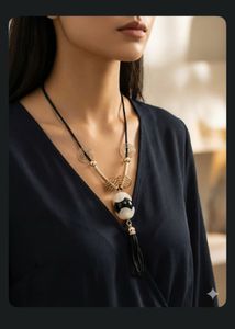 Stylish Tassel Pendant Necklace