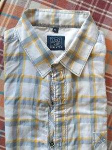 Mufti Plaid Button Down Shirt - XL