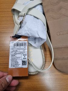 Criss Cross White Sandals CODE New IN Box