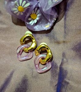 Golden Birds Earings  From Urbanic