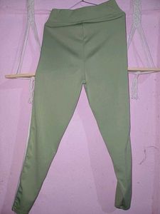 Olive Green Track Pants