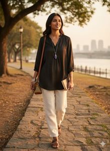 ✨ BOSS BAE Black Tunic! Mossimo Chic✈️🥂