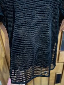 Black Net Top