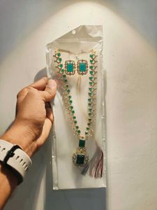 Black Stone Jewelry Set