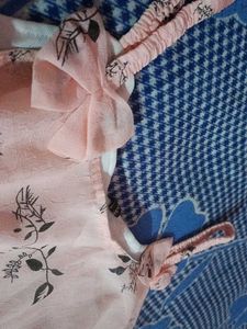 Cute Floral Print Top