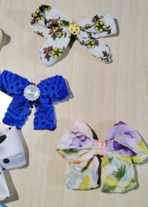 Bow Hair Clips 🎀