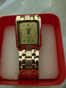 New Alwin Men's Golden Watch Boys Watches