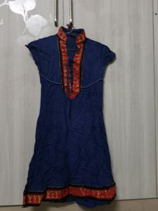 Navy Blue Kurta