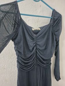 Elegant Blue Maxi Dress