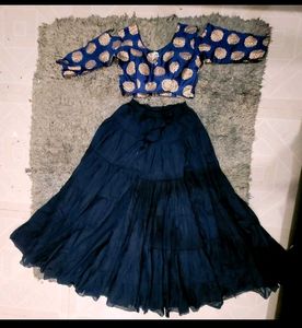 ethnic skart &amp; top set