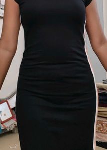 Black Bodycon Mini Dress