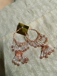Rose Gold New Earring