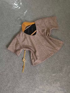 Shimmering Crop Tops