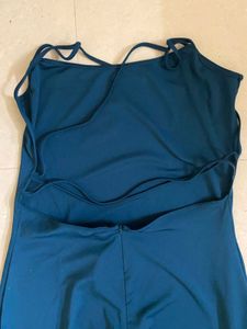Criss Cross Back Maxi Dress