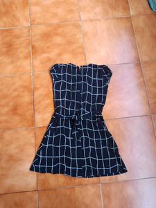 Checkered Casual Dress