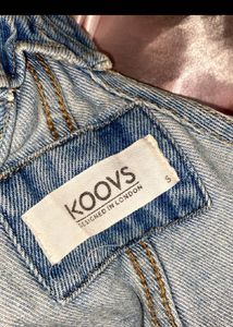 Koovs Denim Overalls/Dungaree❤️‍🔥 | FrayedHem