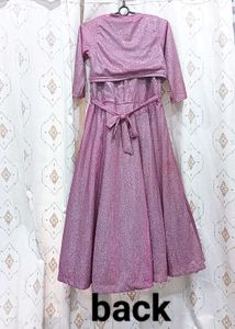 Shimmery Mauve Frock