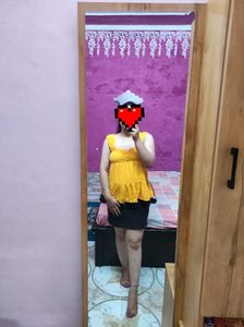 Yellow Summer Top