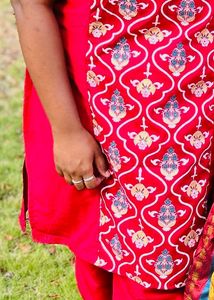 Printed Panelled Kurta With Palazzo Women