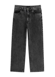 Charcoal Grey  Wide Leg Jeans Unisex
