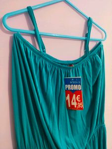 Blue Sleeveless Dress