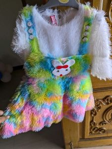 Multicolor Frock For Baby Girl🦄