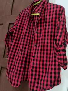 Red Check Shirt