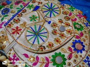 Pack Of One Embroided Sling Bag